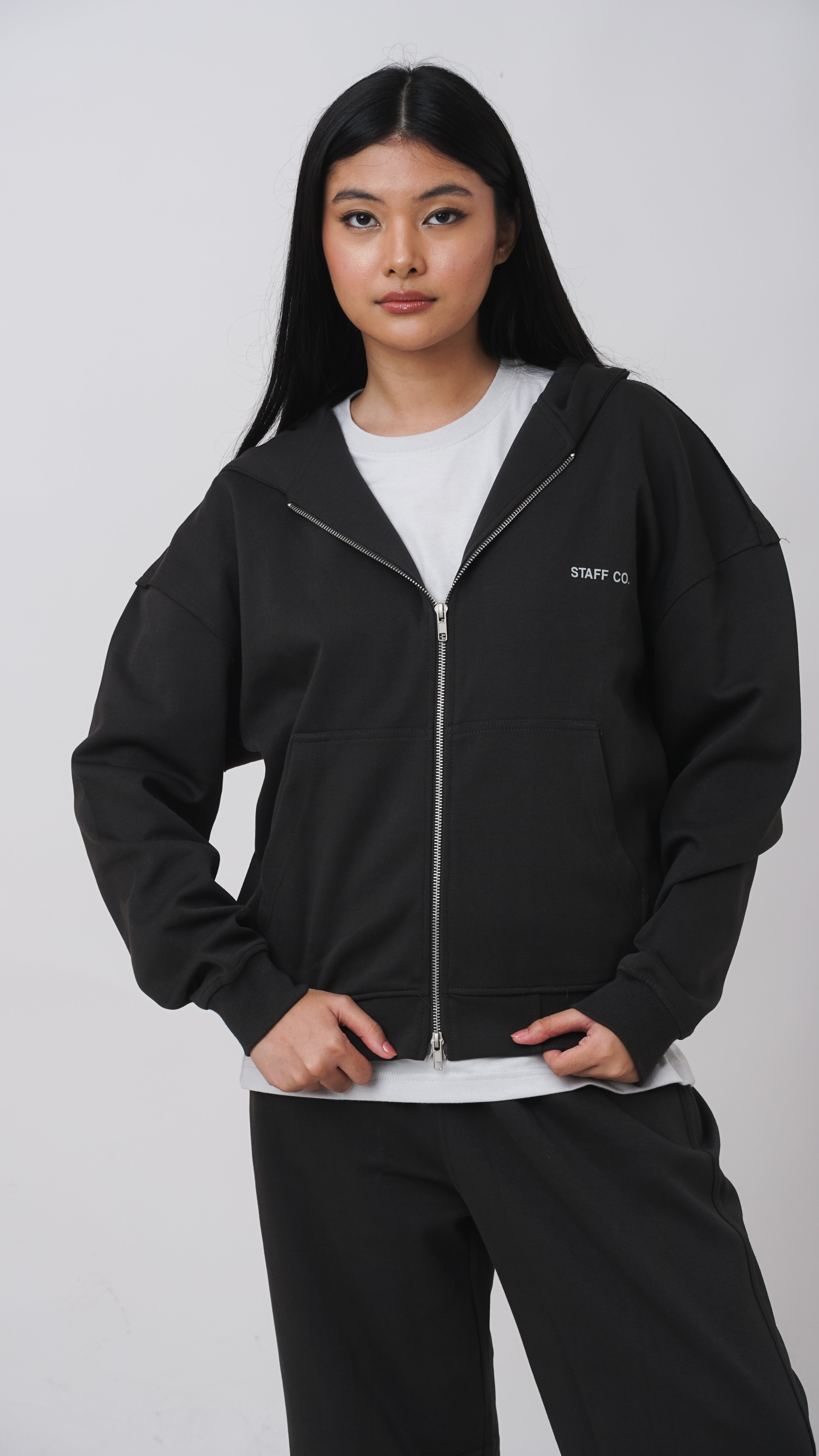 Staff Hoodie Jet Black | staffco