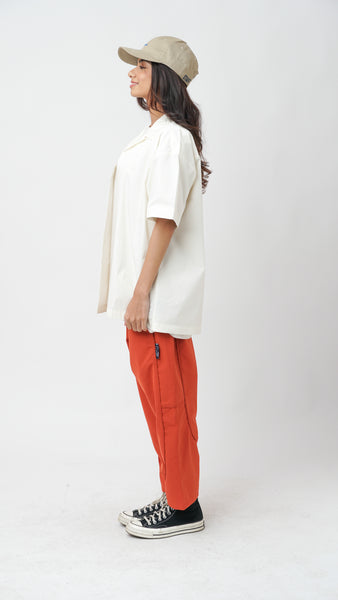Space Wide Cut Pants Rust | staffco