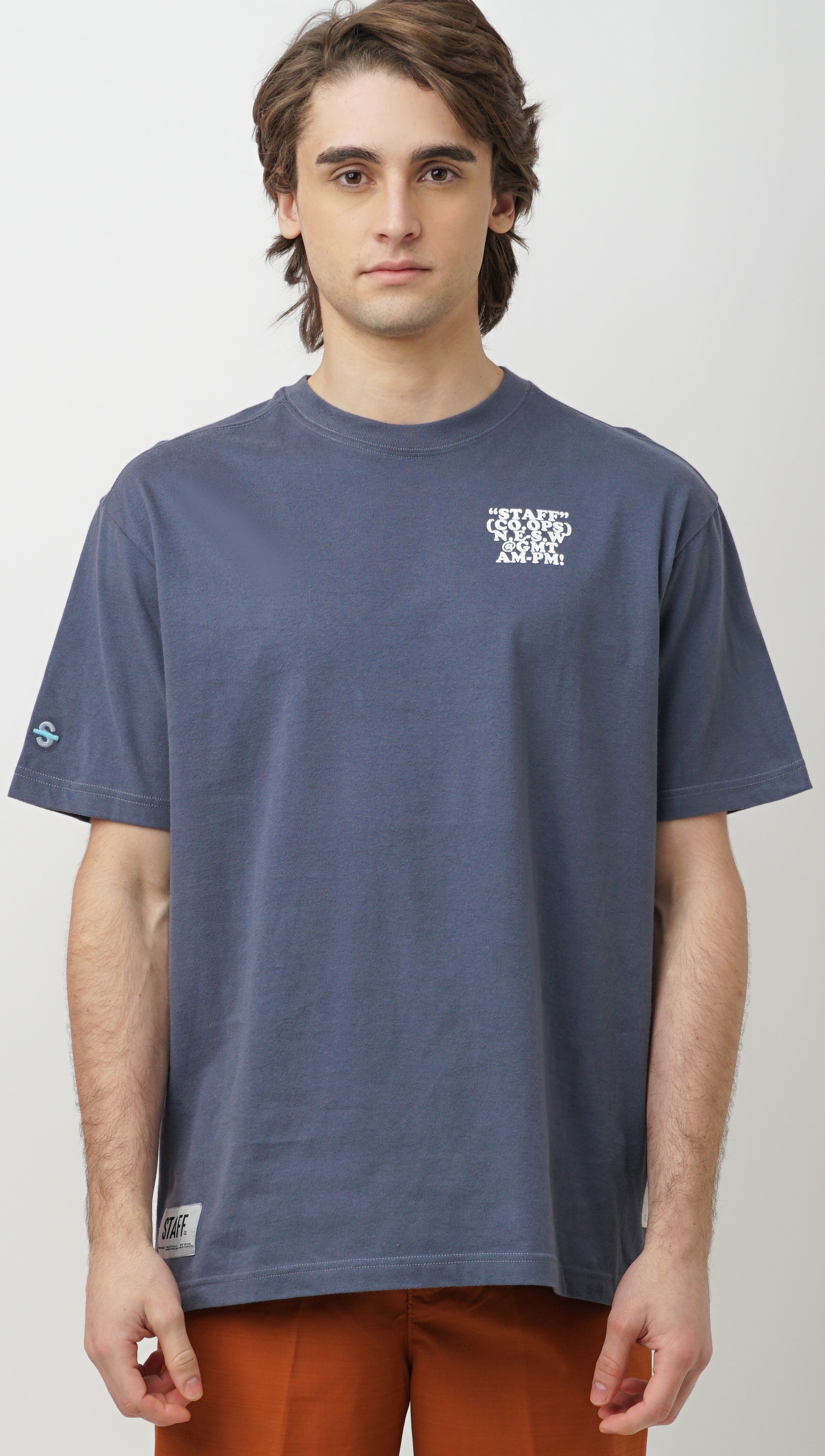 Coop Meet Staple Blue Tee | staffco