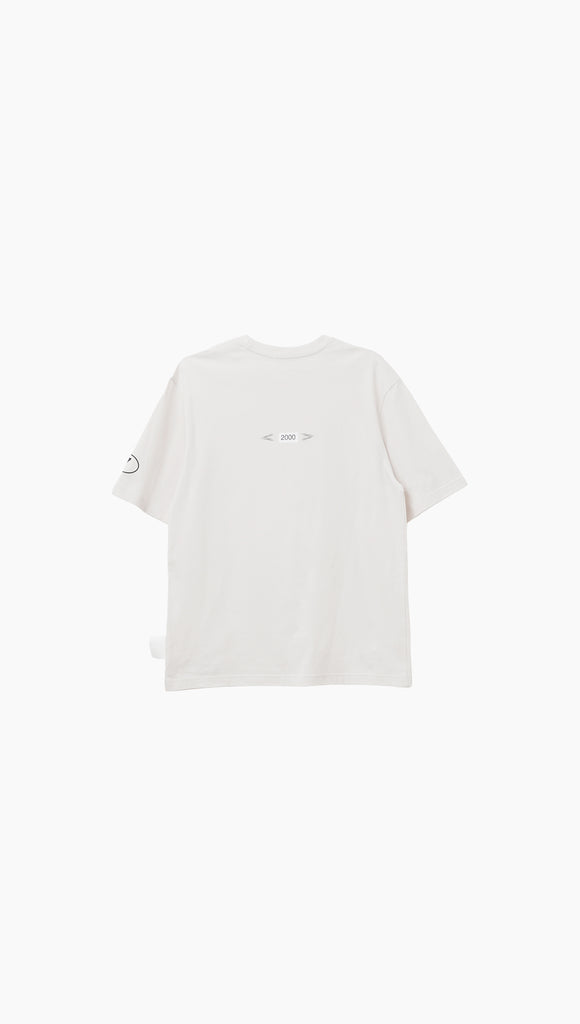 S6 Track Offwhite Tee