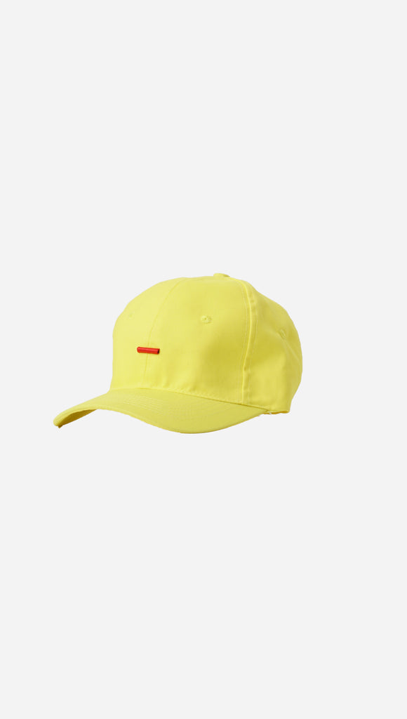 Staff Cap Prototype Label 02 Yellow