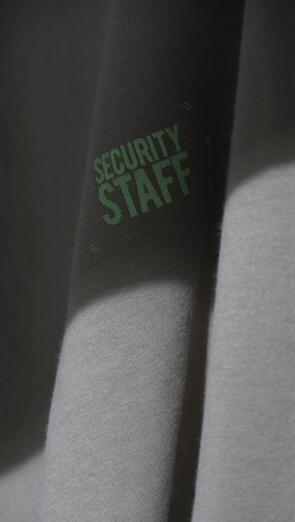 Security Staff Dull Fatigue / Sage Tee