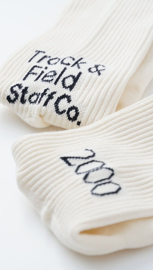 Staff S5 Prototype socks Track off White